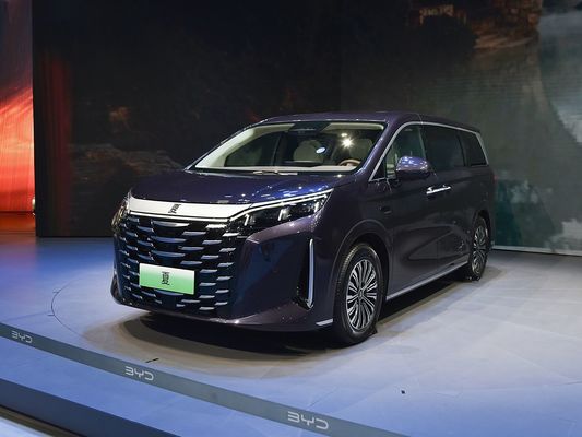 Veículo Elétrico de Alta Velocidade 5 Portas 7 Assentos BYD Xia MPV Carro de Gás Híbrido de Nova Energia